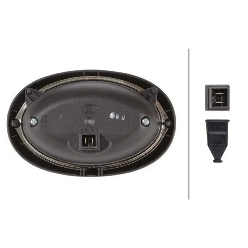 Рабочая фара HELLA 1GA 996 161-351 для MASSEY FERGUSON HAMM VALMET KRONE, фото №2 Рабочая фара HELLA 1GA 996 161-351 для MASSEY FERGUSON HAMM VALMET KRONE, фото №2