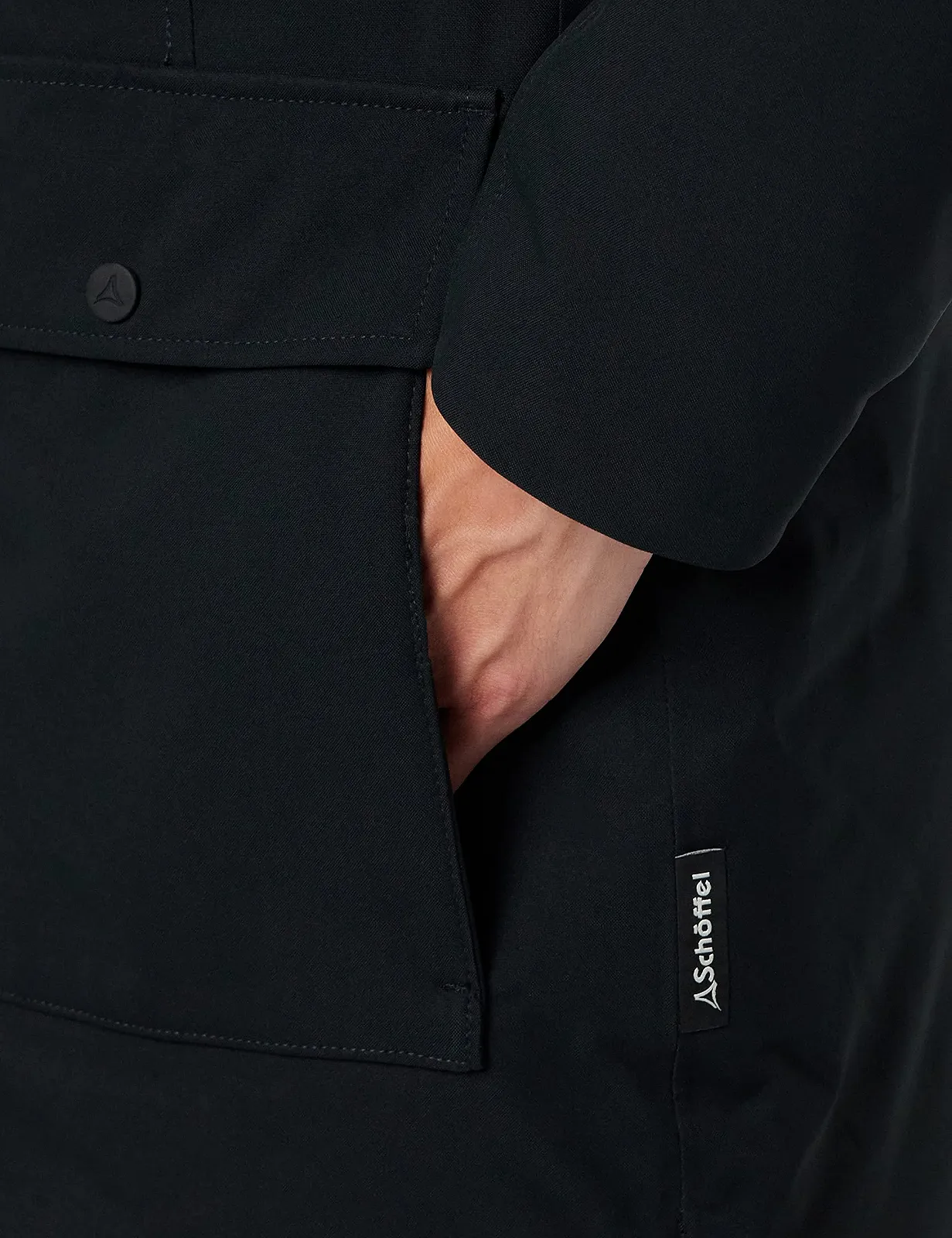 Парка Schöffel Rotterdam L вітро- та водонепроникна жіноча, фото №6 Парка Schöffel Rotterdam L вітро- та водонепроникна жіноча, фото №6