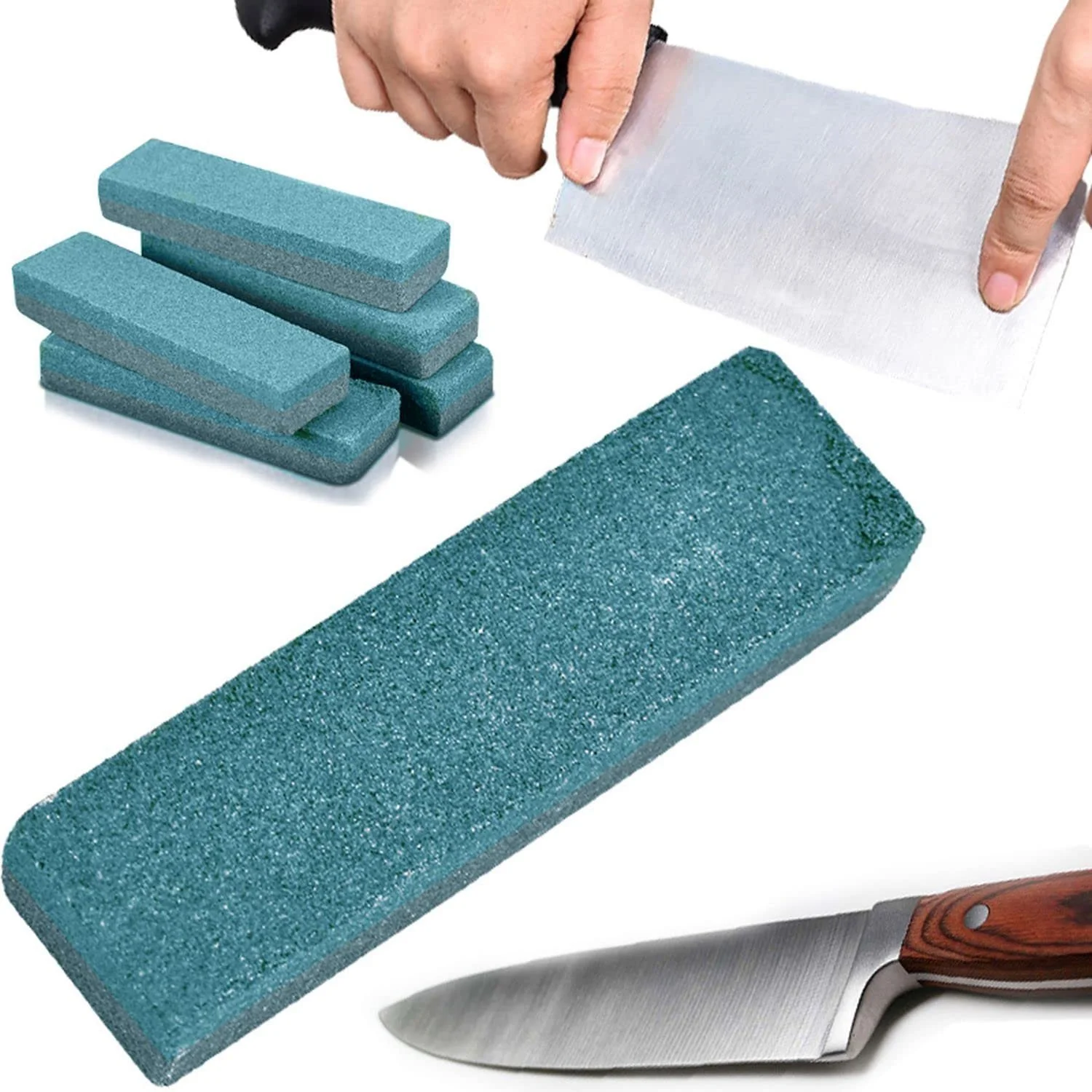 Точильний камінь Retoo Whetstone 400/1000 грит 20 см x 5 см, фото №1 Точильний камінь Retoo Whetstone 400/1000 грит 20 см x 5 см, фото №1