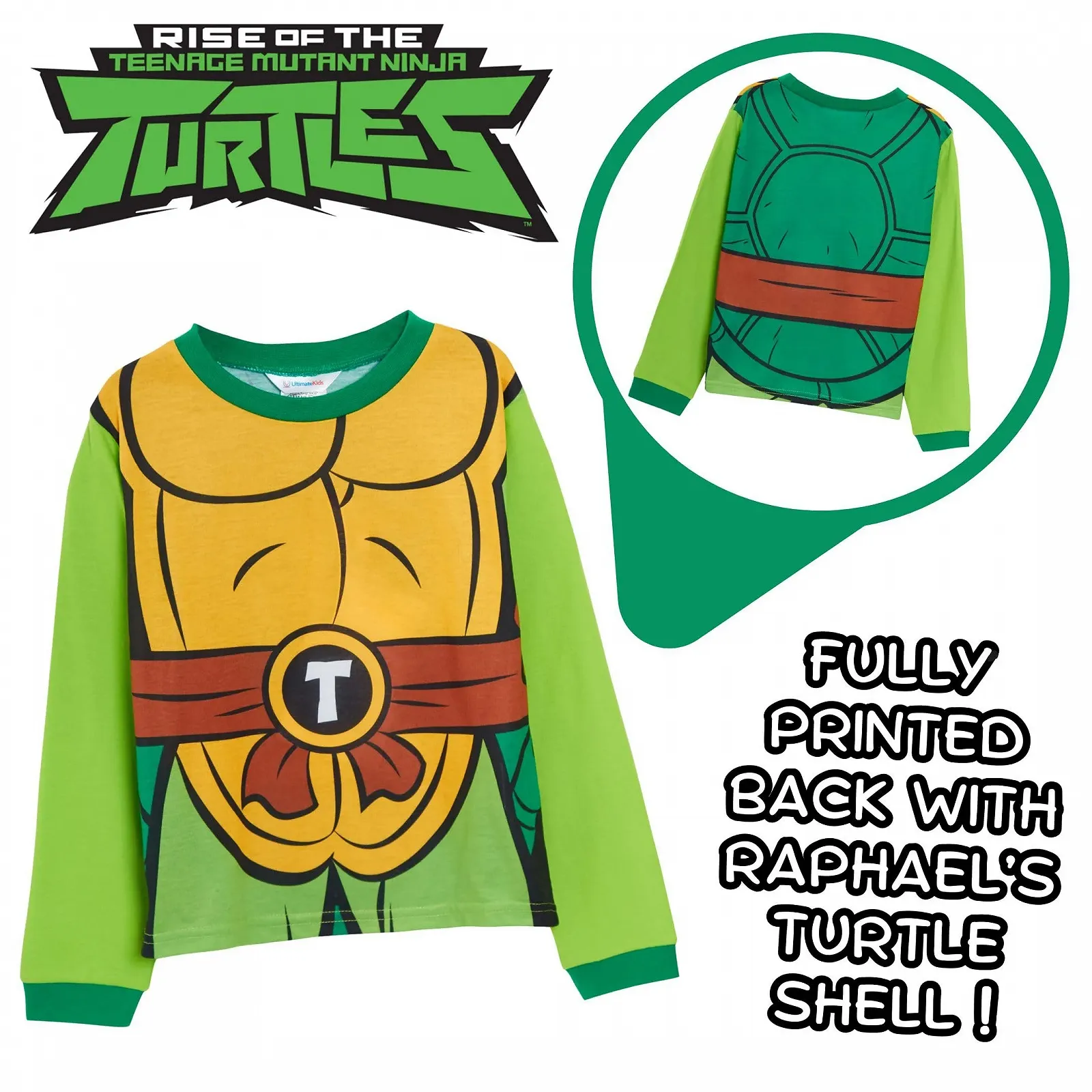 Піжама Черепашки Ніндзя для хлопчиків, фото №3 Піжама Черепашки Ніндзя для хлопчиків, фото №3