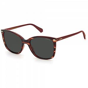 Сонцезахисні окуляри Unisex Polaroid PLD 4108/s Red Havana - Фото 1