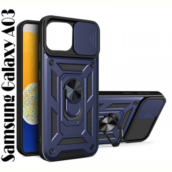 Чeхол-накладка BeCover Military для Samsung Galaxy A03 SM-A035 Blue 707368, фото №1