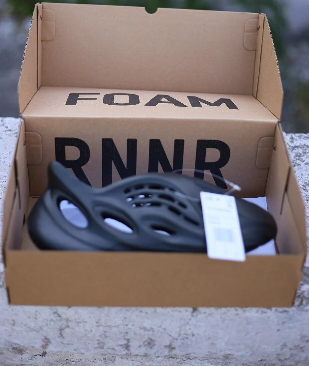 Кросівки Adidas Yeezy Foam Runner Black, фото №8