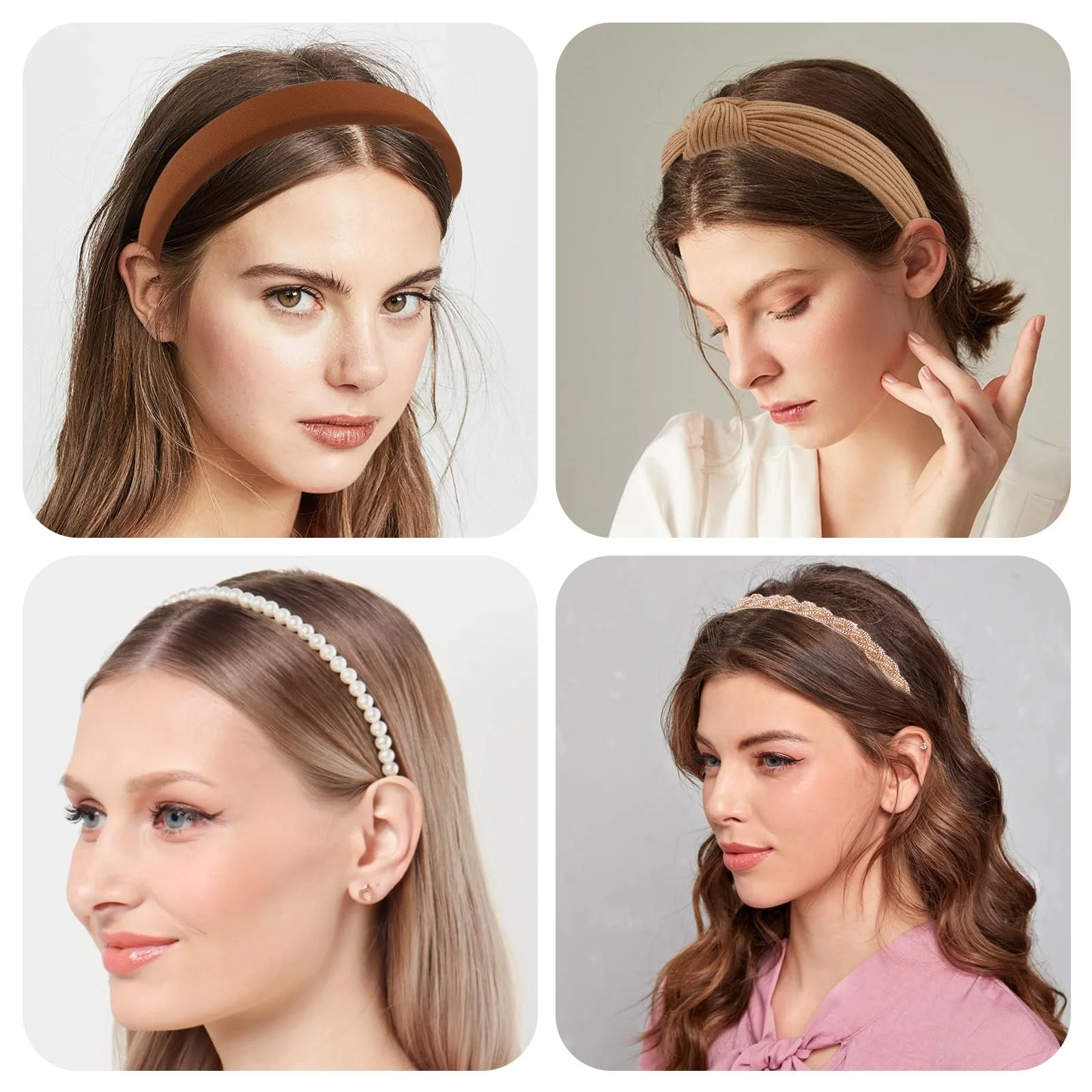 Набор обручей для волос 7 шт., фото №3