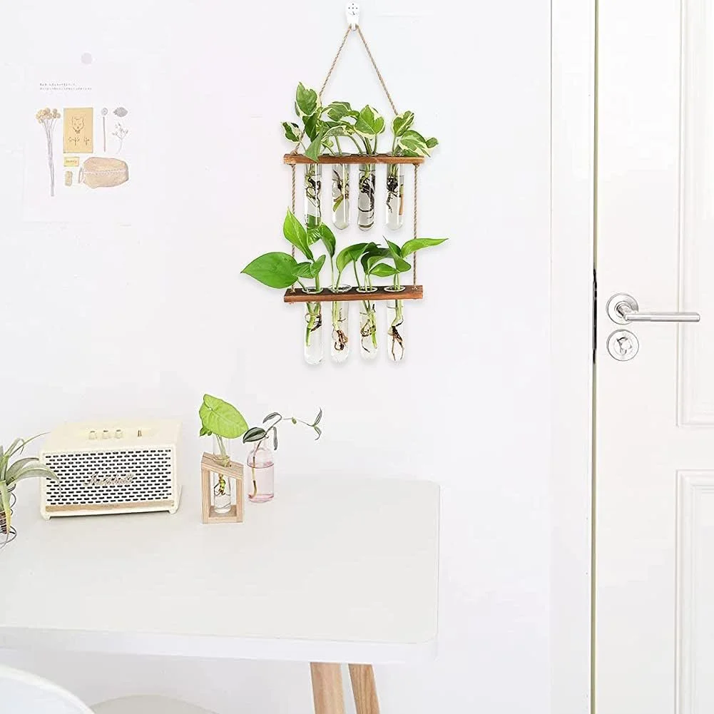 Підвісна станція для розмноження рослин 2 рівні 8 скляних ваз, фото №7 Підвісна станція для розмноження рослин 2 рівні 8 скляних ваз, фото №7