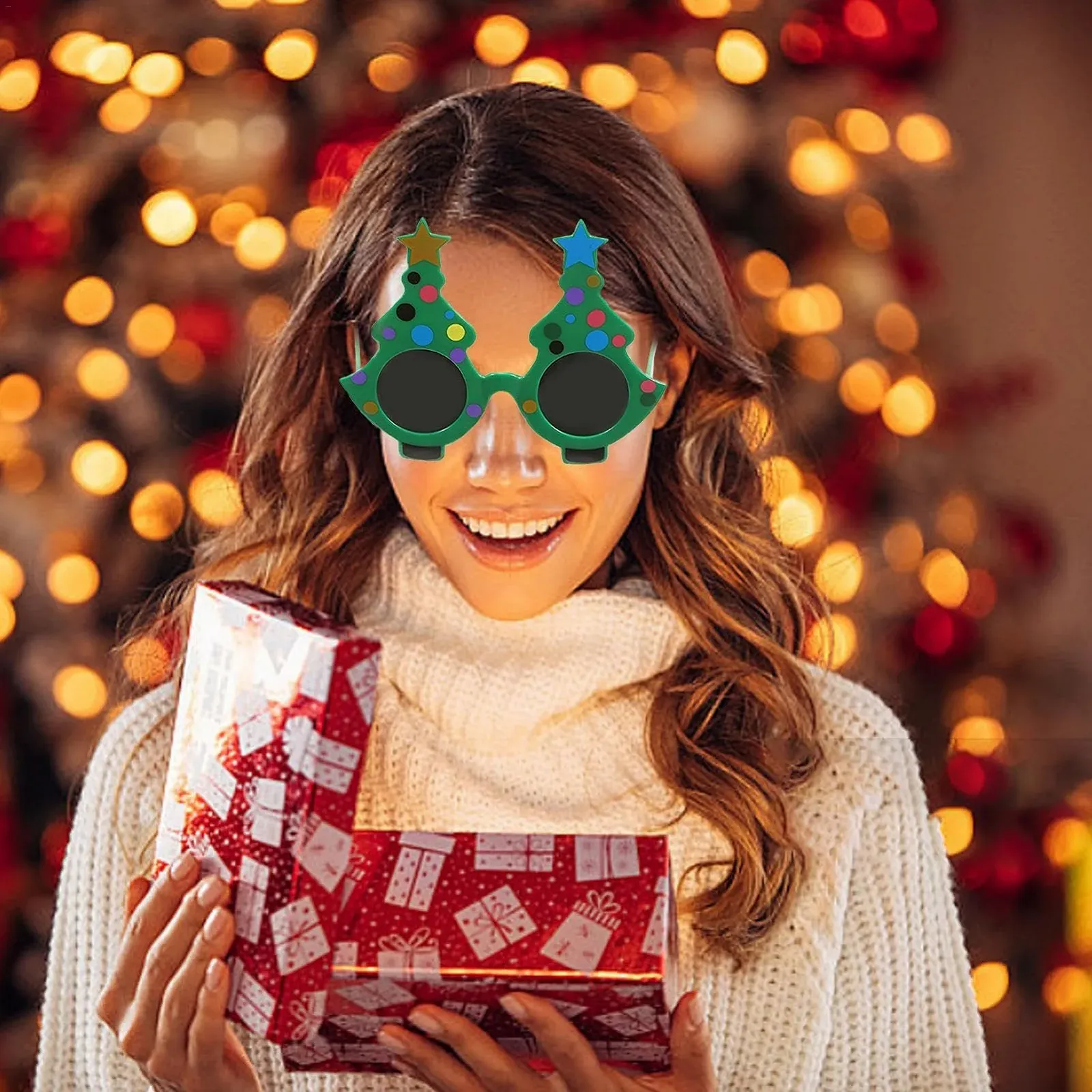 Очки в форме Рождественской елки Kelburn, фото №2