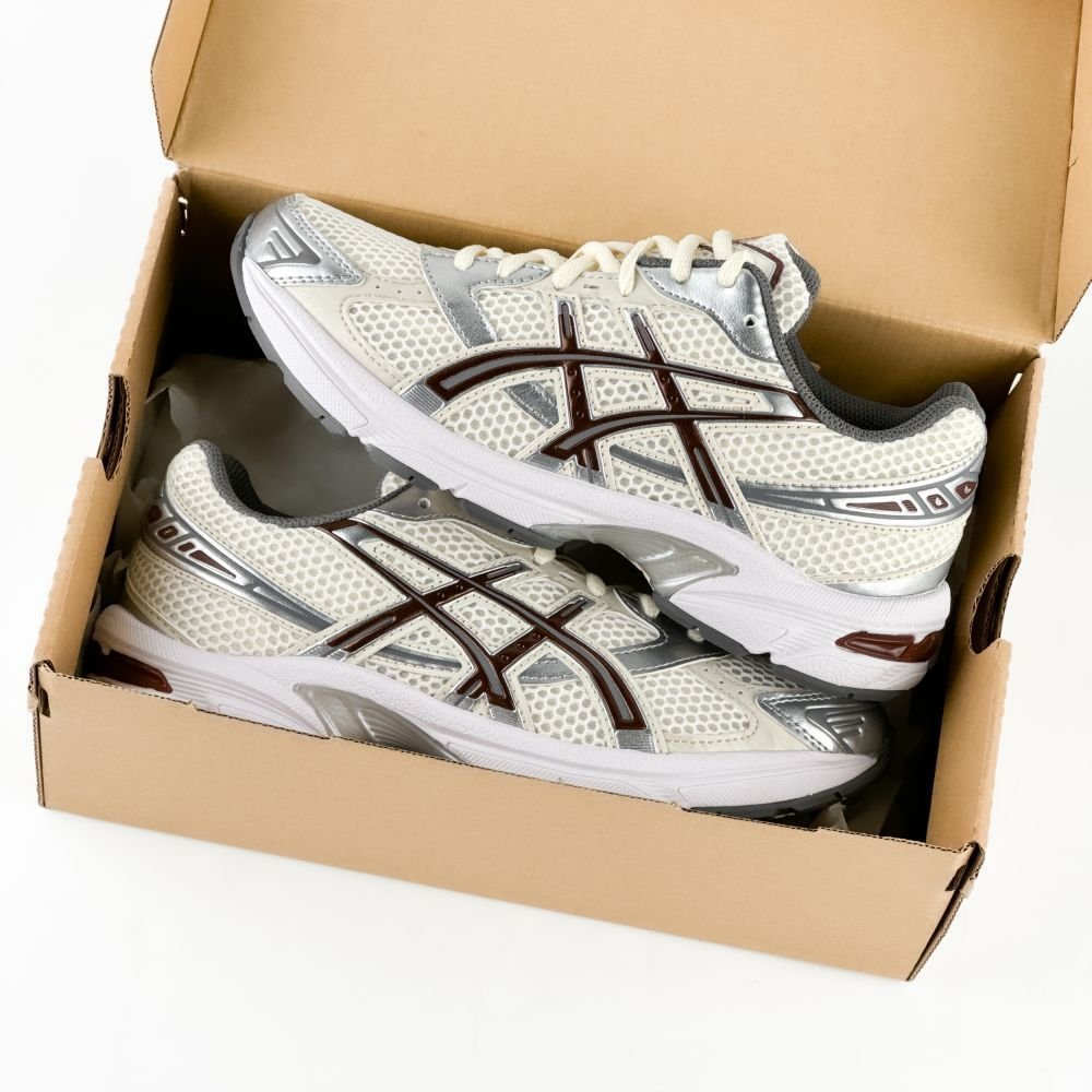 Кроссовки Asics GEL-1130 CREAM/REDDISH BROWN размер 41.5, фото №6