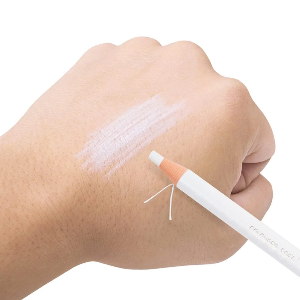 Карандаш для глаз FRCOLOR, многоцелевой, белый, фото №3 Карандаш для глаз FRCOLOR, многоцелевой, белый, фото №3