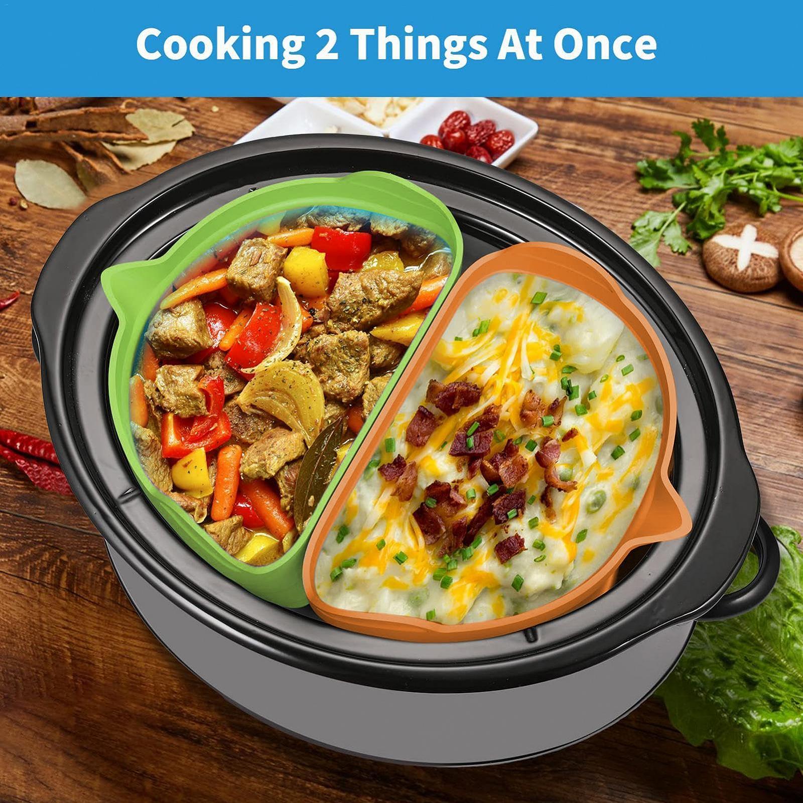Лайнеры Obesntln Cooker Pot из силикона для еды для мультиварки 6 Quart, фото №2