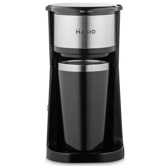 Кофеварка электрическая капельная Magio MG-449 с термокружкой, фото №1 Кофеварка электрическая капельная Magio MG-449 с термокружкой, фото №1