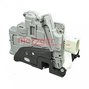 Замок дверей METZGER 2314075 GREENPARTS для AUDI VW, задній лівий synthetic.ua - Фото 1