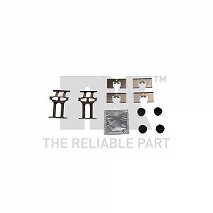 Комплект аксессуаров, тормозные колодки NK 79261863 Задняя ось - Фото 1