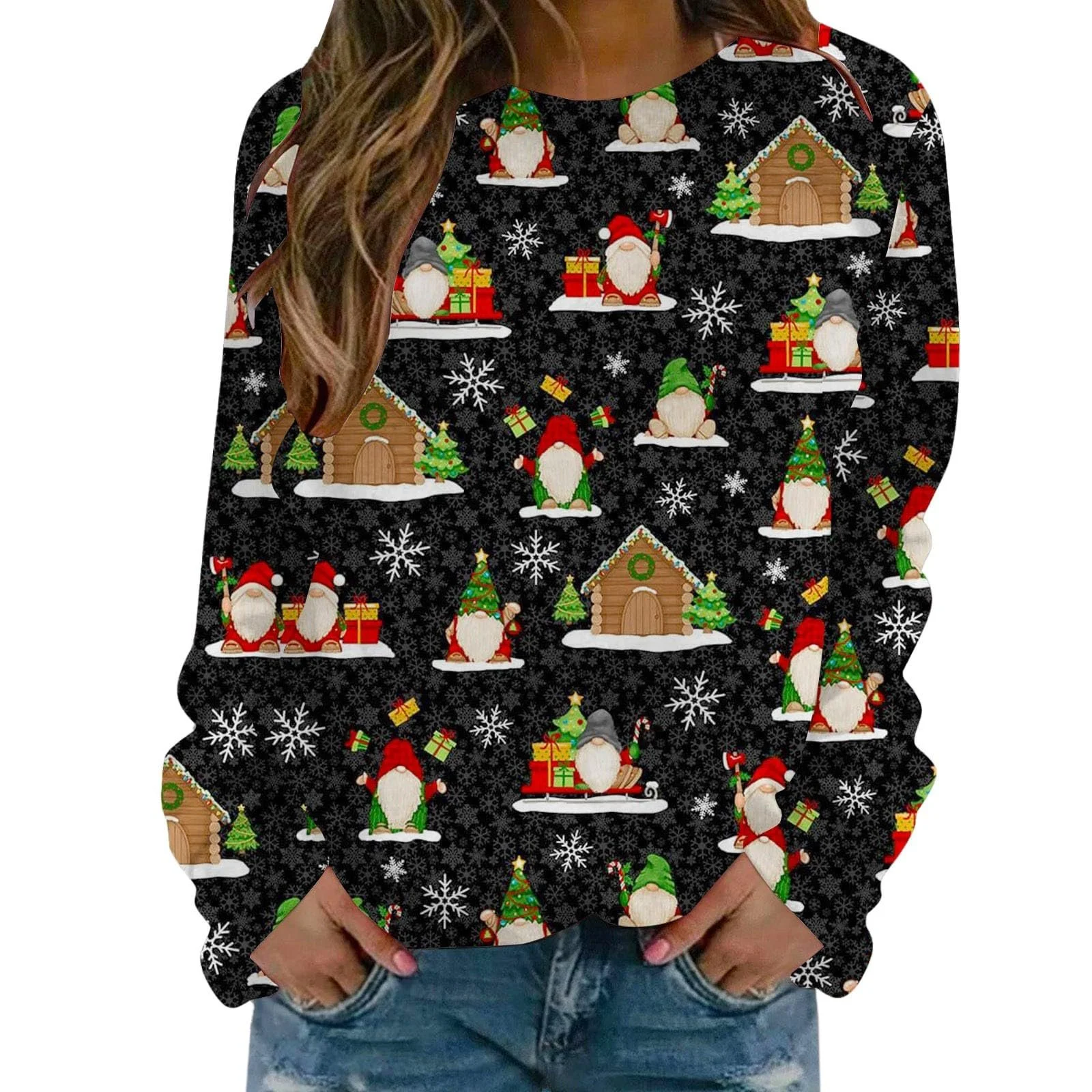 Жіноча Толстовка Generisch Спортивні Топи V-подібний виріз, фото №1