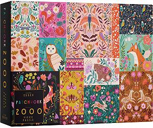 Пазл Elena Essex Patchwork Animal Bird Flower 2000 деталей 98 x 76 см - Фото 1