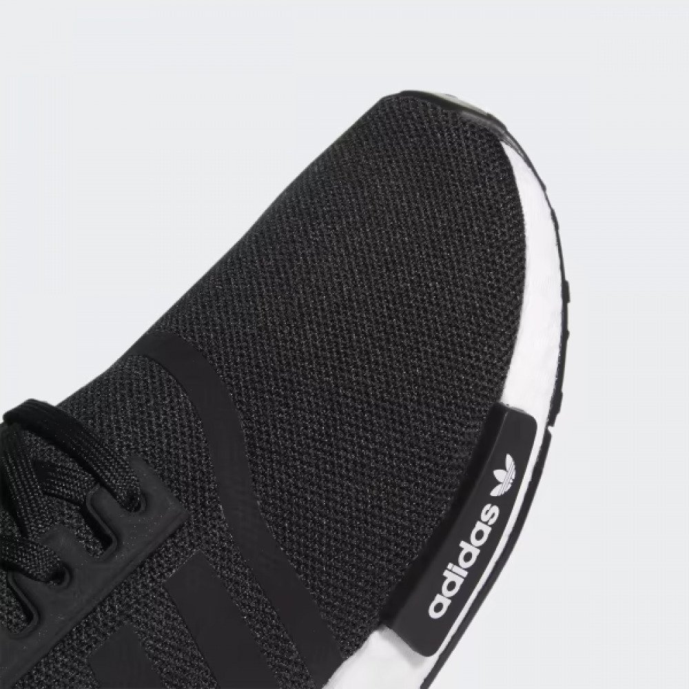 Кроссовки Adidas Nmd_R1 Refined Shoes Black/White, фото №3