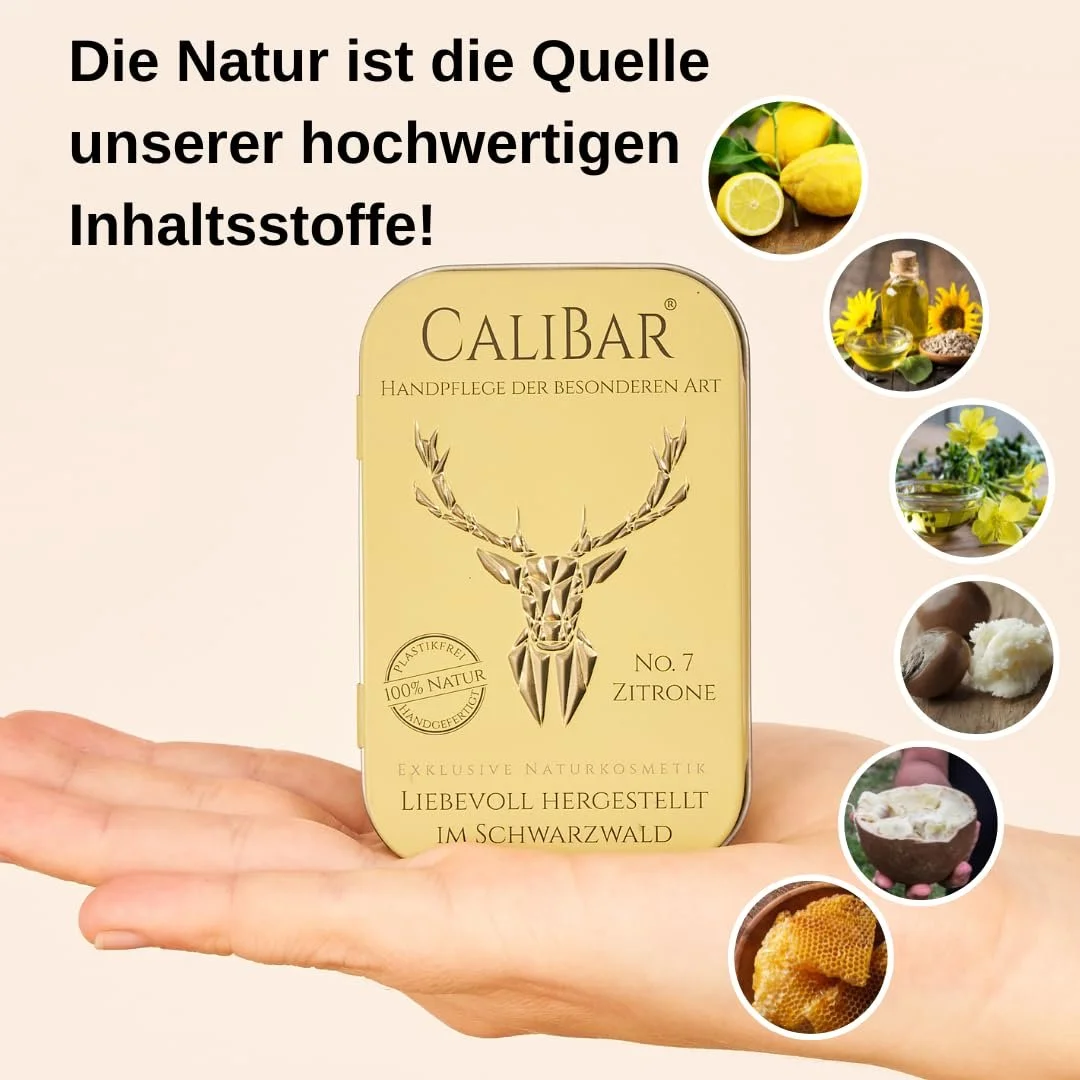 Твердий крем для рук Calibar No. 7 Lemon Характеристики Колір, фото №6