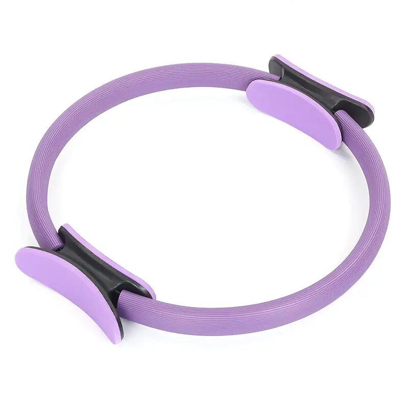 Кольцо для пилатеса фитнеса и йоги Purple Изотоническое, фото №1