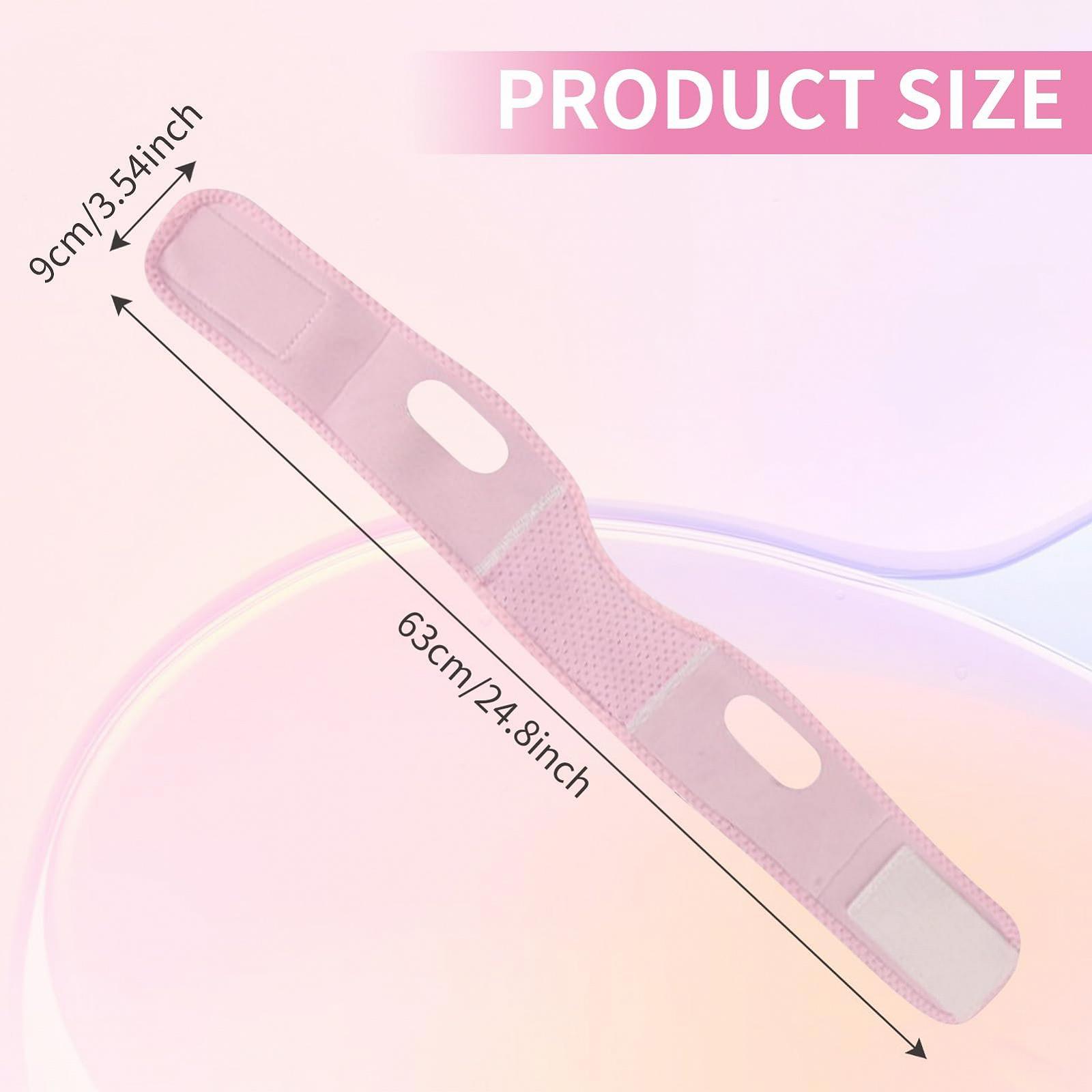 Маска для підтяжки підборіддя V Line, багаторазова стрічка для підтяжки щелепи, фото №2