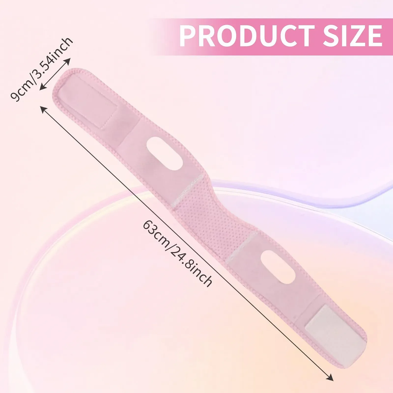 Маска для подтяжки подбородка V Line, многоразовая лента для удаления лица для женщин и мужчин, V-образная лента для подбородка для подтяжки челюсти, средство для уменьшения двойного подбородка для сна, против старения и, фото №2