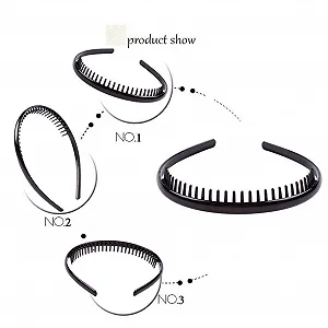 Набор из 2 женских твердых пластиковых обручей для волос. synthetic.ua - Фото 1