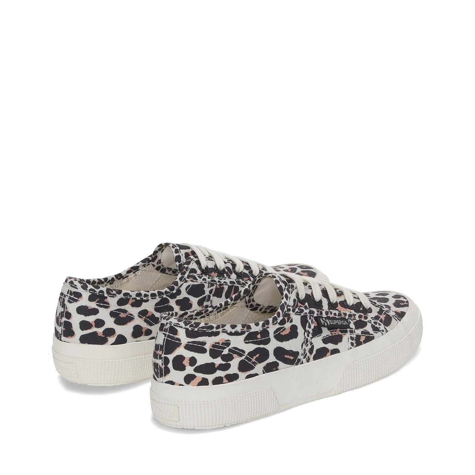 Кросівки Superga Низькі Жіночі 2750 Light Leopard Print Низький Верх S4121SW Бежевий, фото №3