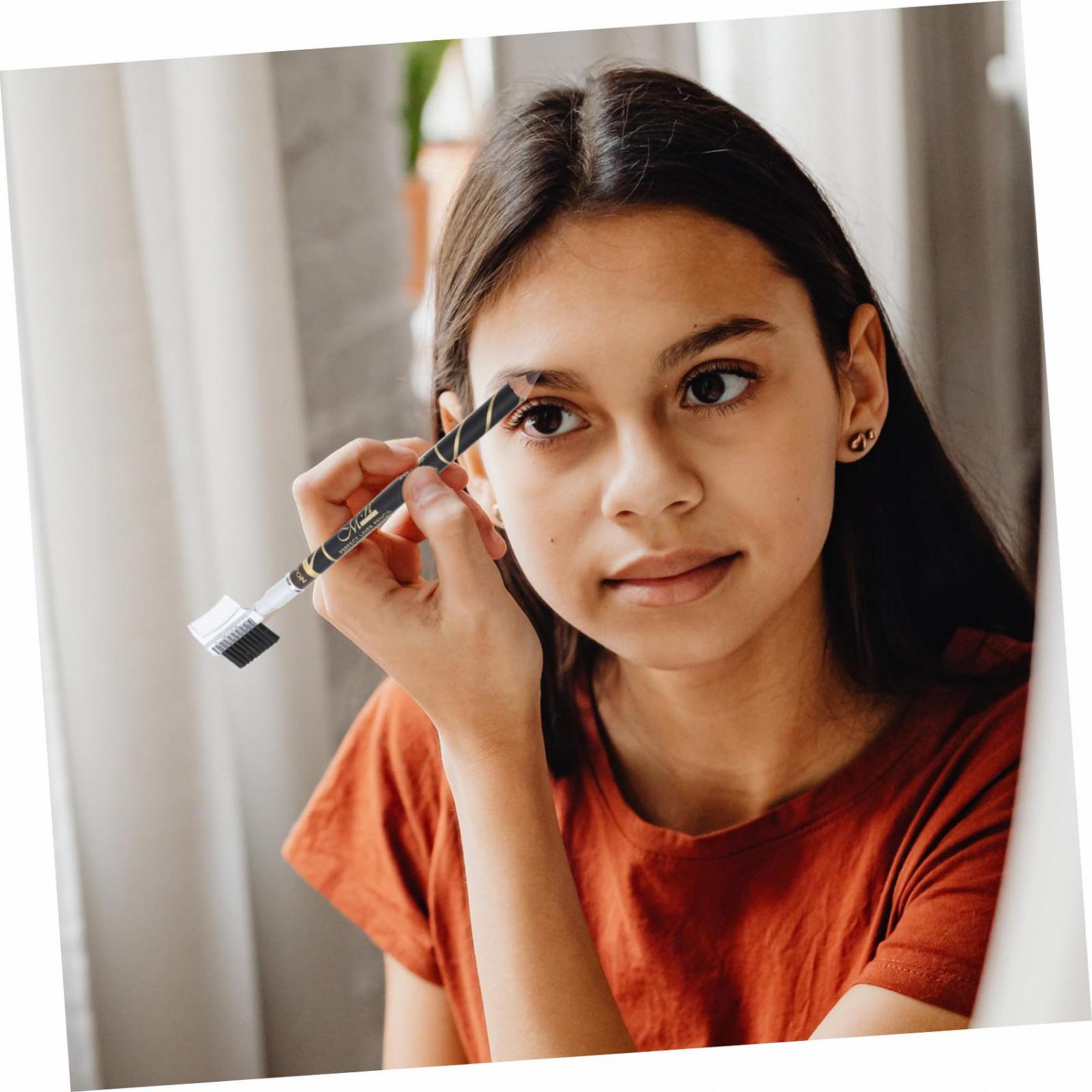 Олівець FRCOLOR Водостійкий 2 в 1 Чорний Коричневий, фото №4