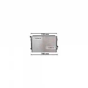 Радіатор охолодження двигуна VAN WEZEL 58002336 для AUDI SEAT SKODA VW - Фото 1