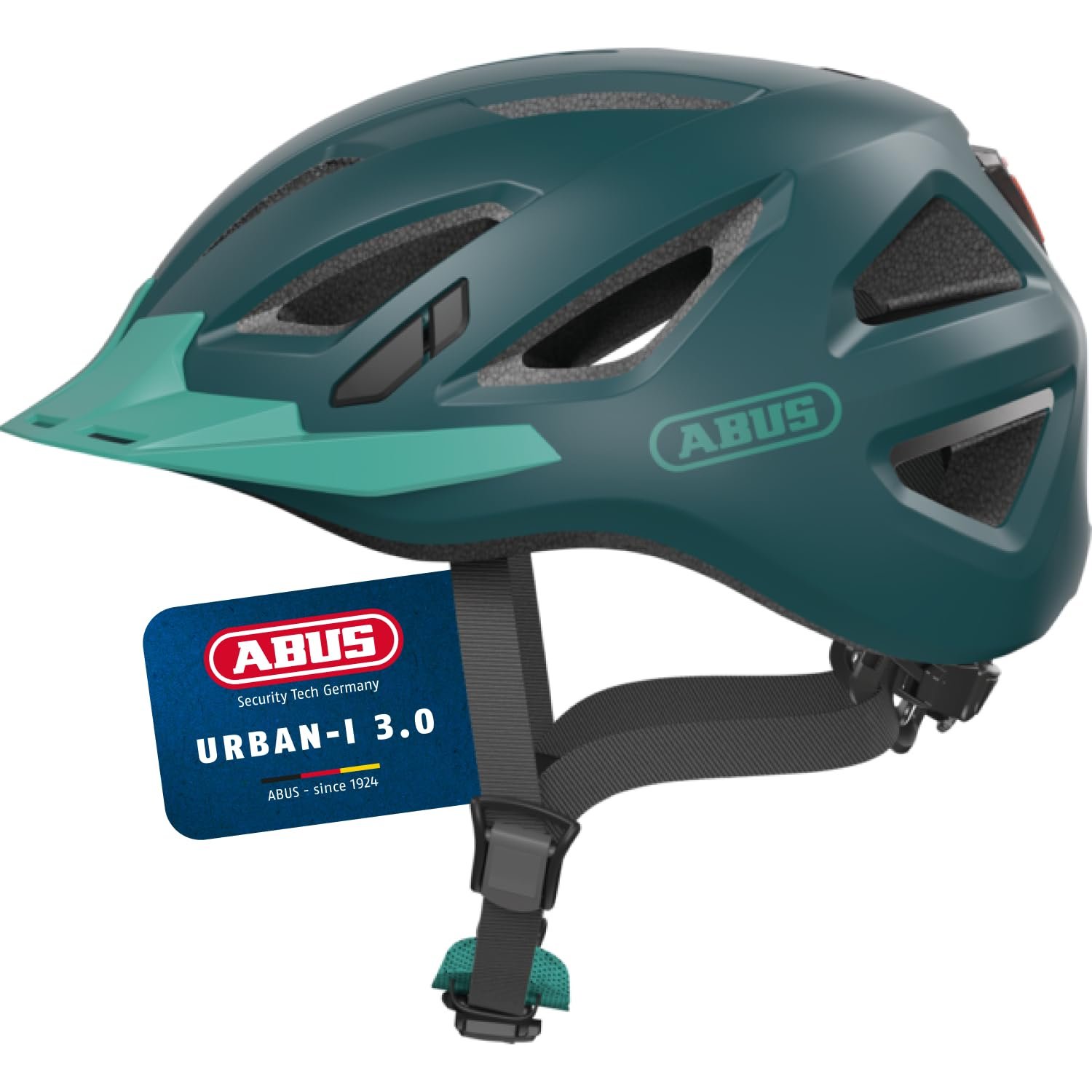 Шолом ABUS Urban-I 3.0 Core Green, унісекс, для дорослих, розмір S (51-55 см), фото №1