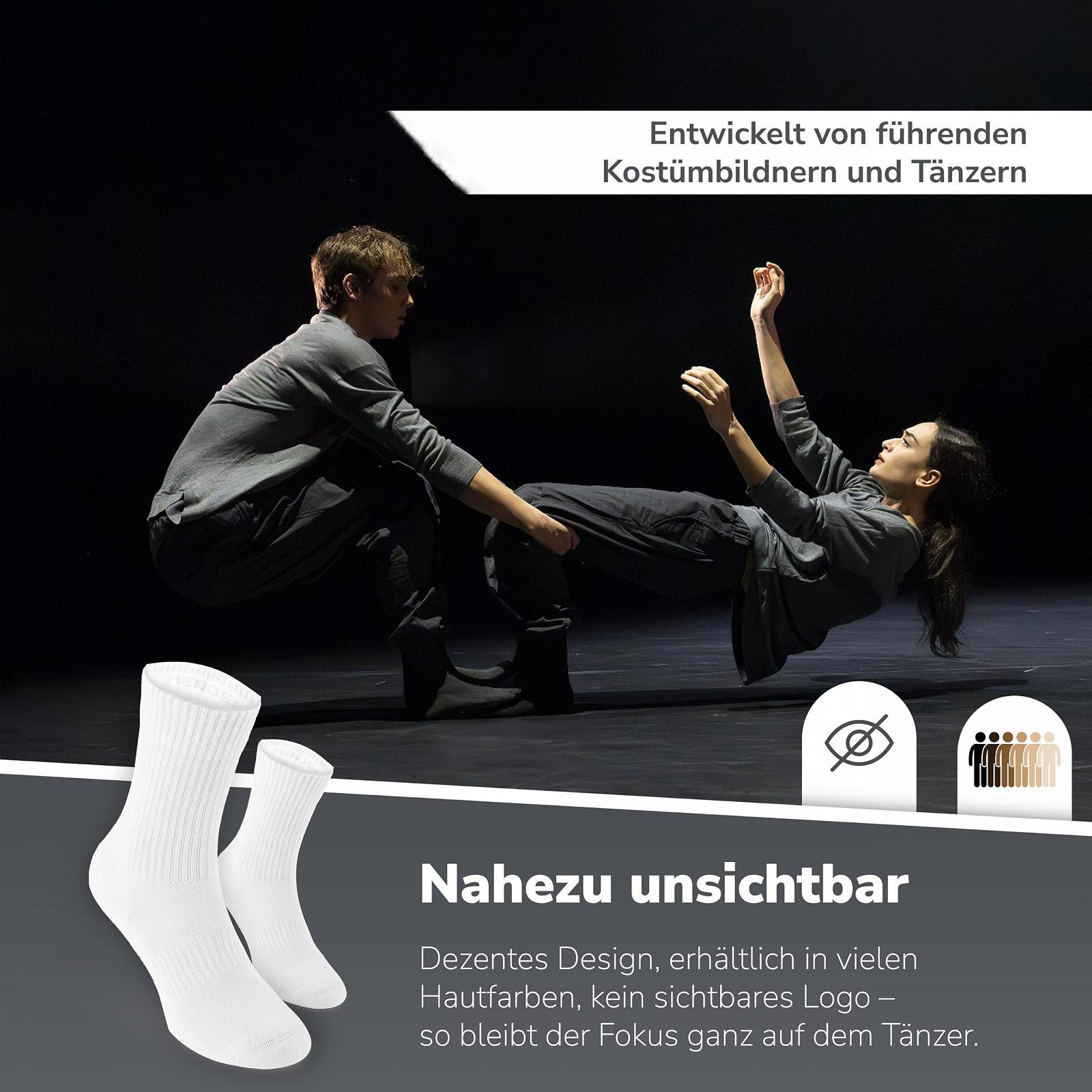 Шкарпетки для балету та сучасного танцю SaferSox - 3 пари, фото №5