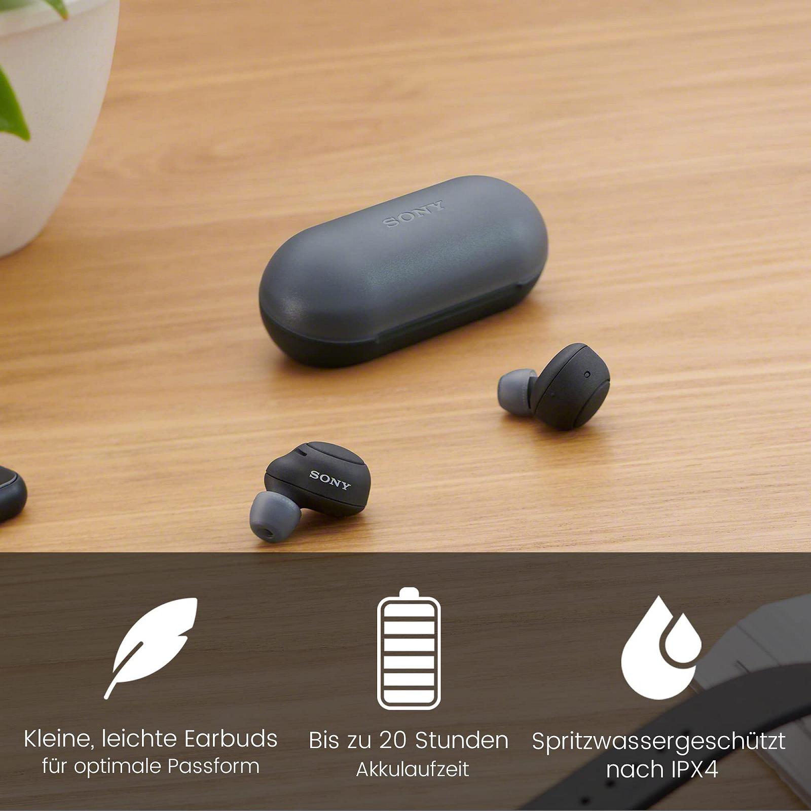Наушники Sony WF-C500 True Wireless Чёрный, фото №4