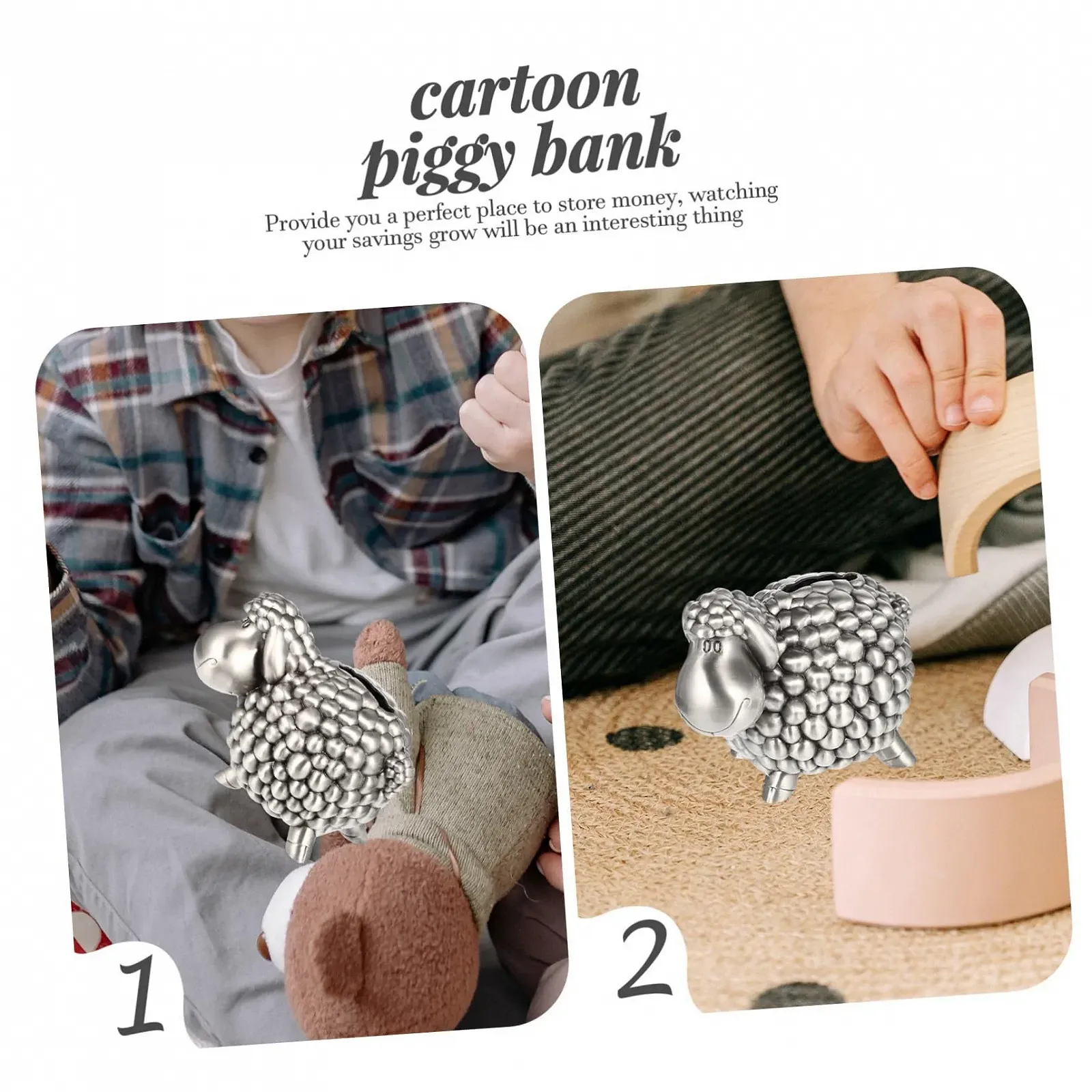 Копилка VICASKY Овечка Детская, фото №5