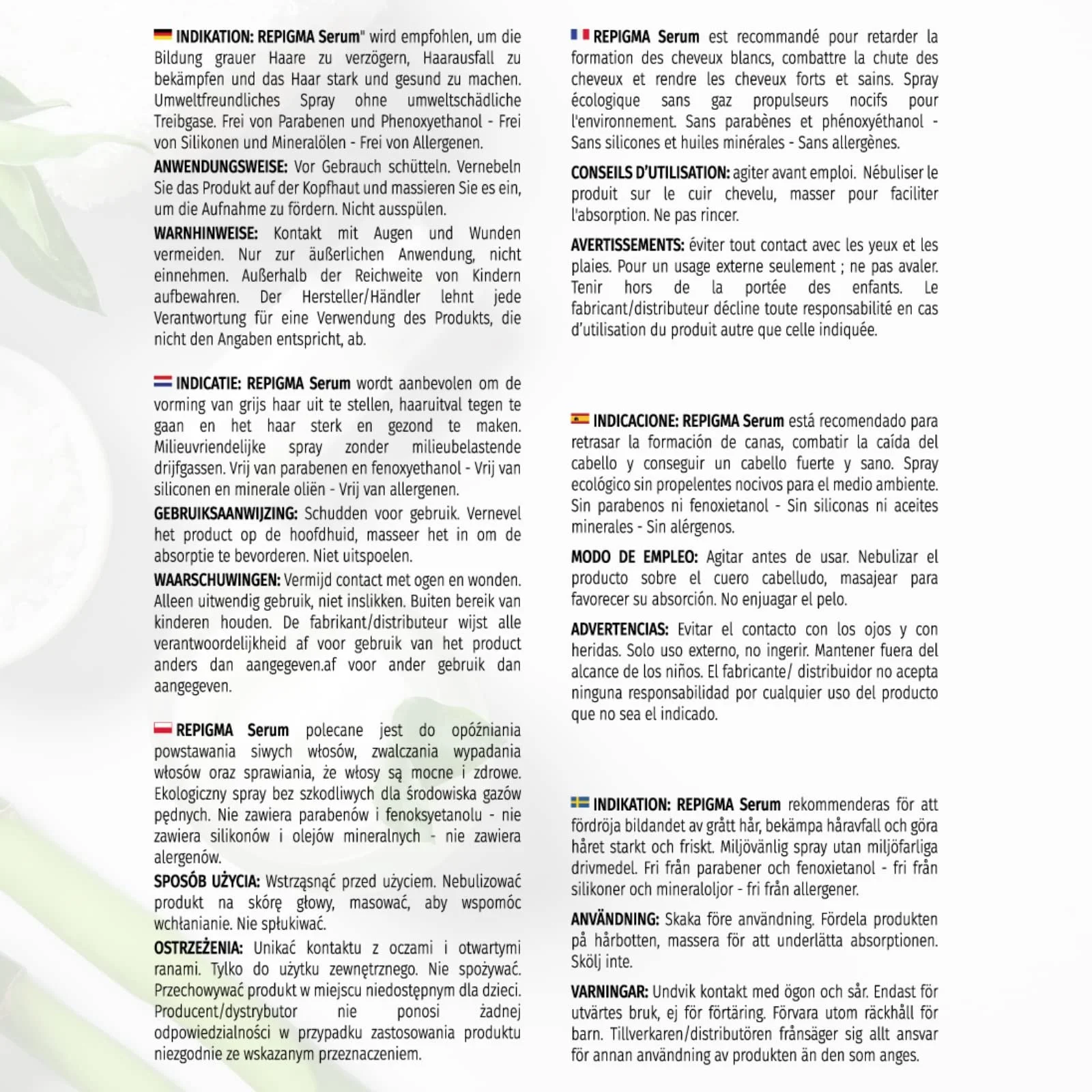 Сироватка Repigma Лосьйон Для Волосся Зміцнення Від Випадіння Від Сивини 50 мл, фото №5 Сироватка Repigma Лосьйон Для Волосся Зміцнення Від Випадіння Від Сивини 50 мл, фото №5