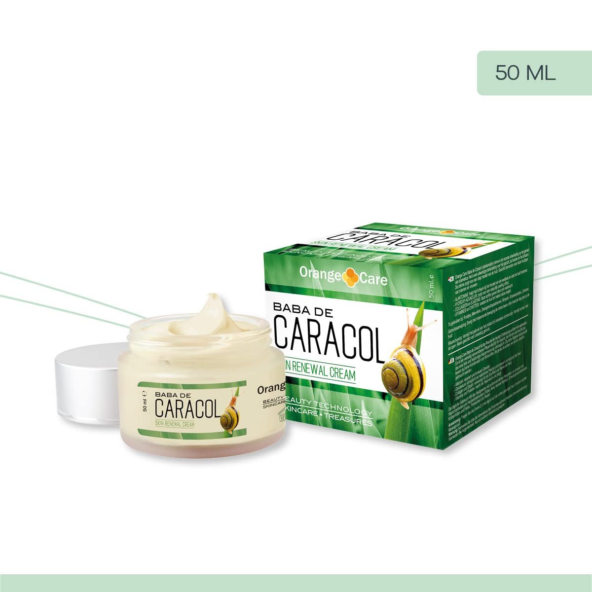 Крем для обличчя Orange Care Baba de Caracol 50 мл, фото №7 Крем для обличчя Orange Care Baba de Caracol 50 мл, фото №7