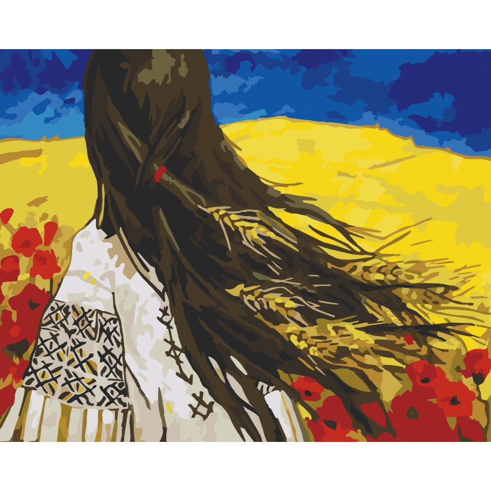 Картина по номерам Свободная Украина Art Craft 10340-AC 40х50 см, фото №1 Картина по номерам Свободная Украина Art Craft 10340-AC 40х50 см, фото №1