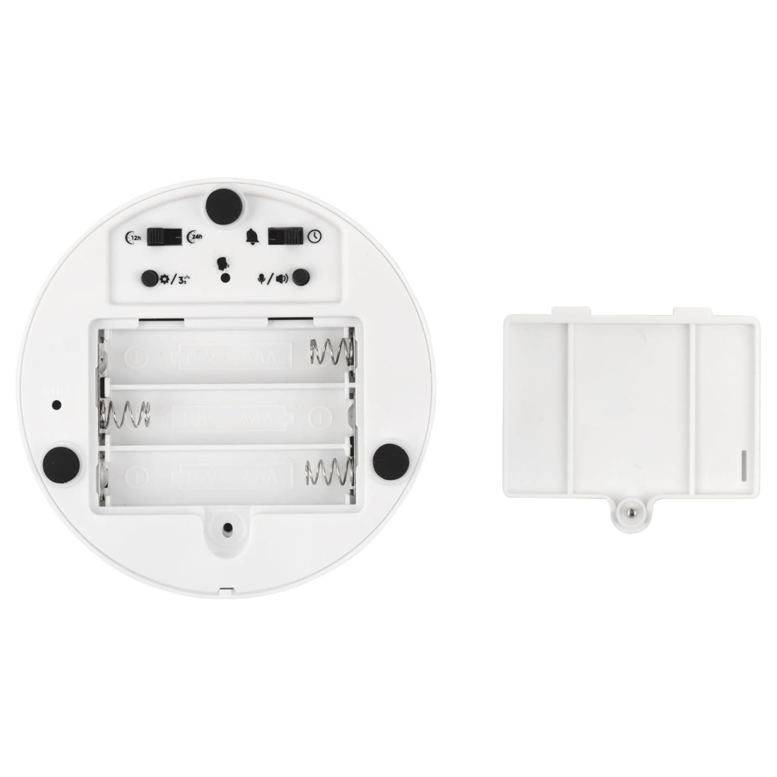 Настільний годинник TalkJoy для сліпих, літніх людей та людей з вадами зору, з датчиком плескання, 5 мов на вибір, 4 будильники на день, підказка часу та дати, німецький голос, фото №7 Настільний годинник TalkJoy для сліпих, літніх людей та людей з вадами зору, з датчиком плескання, 5 мов на вибір, 4 будильники на день, підказка часу та дати, німецький голос, фото №7