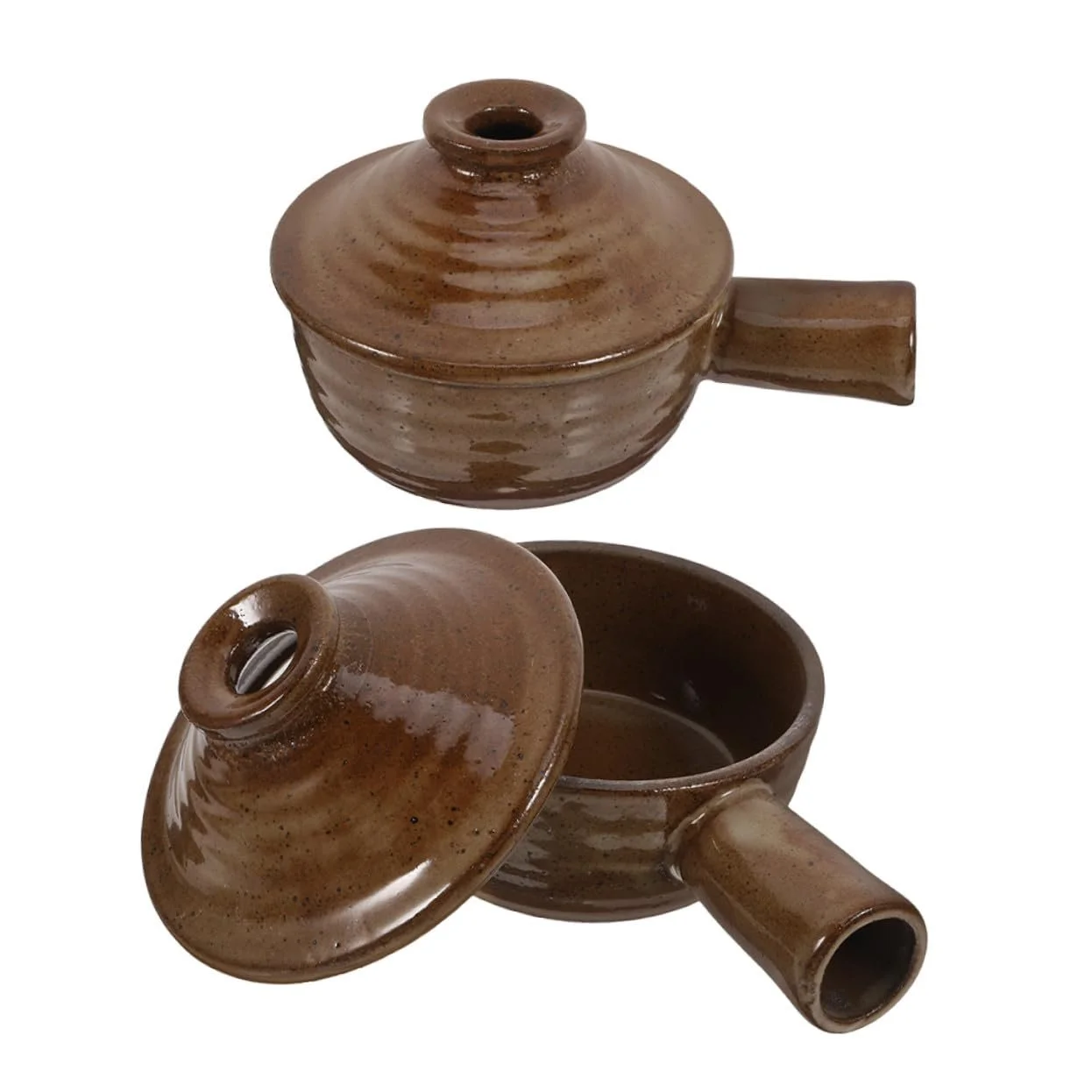 Форма для запекания 2 шт. в японском стиле с крышкой и ручкой термостойкая, фото №1