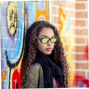 Солнцезащитные очки прямоугольные Pesoncarl винтаж ретро 70-х для мужчин synthetic.ua - Фото 1