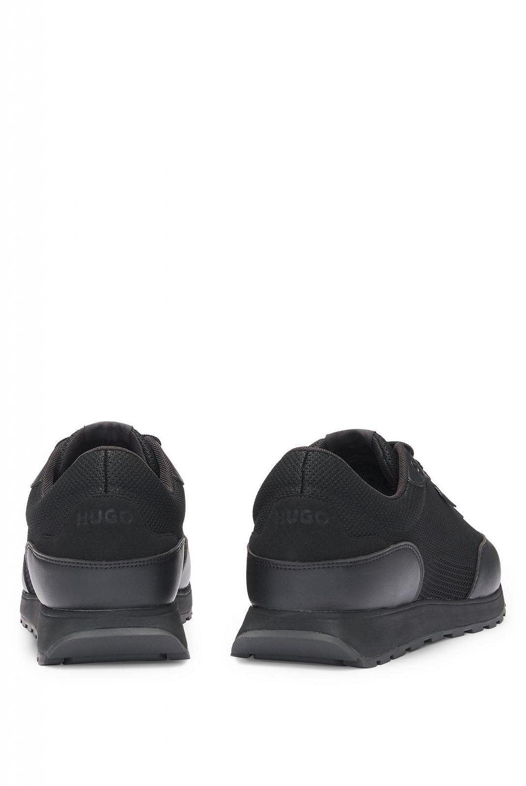 Кросівки HUGO Icelin Runn В'язаний вигляд зі штучною шкірою, фото №5 Кросівки HUGO Icelin Runn В'язаний вигляд зі штучною шкірою, фото №5