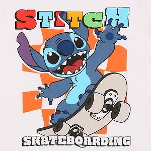 Піжама Disney Stitch Бавовняна для хлопчиків з короткими рукавами Літня synthetic.ua - Фото 1