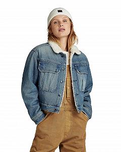 Куртка Джинсовая G-STAR Short Sherpa Denim Женская - Фото 1