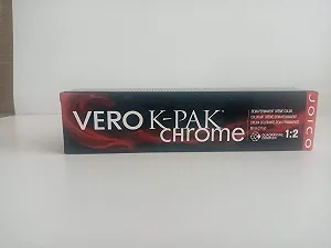 Крем-краска Joico Vero K-PAK Chrome Demi Permanent RM5 Burmese Ruby 74 мл - Фото 1