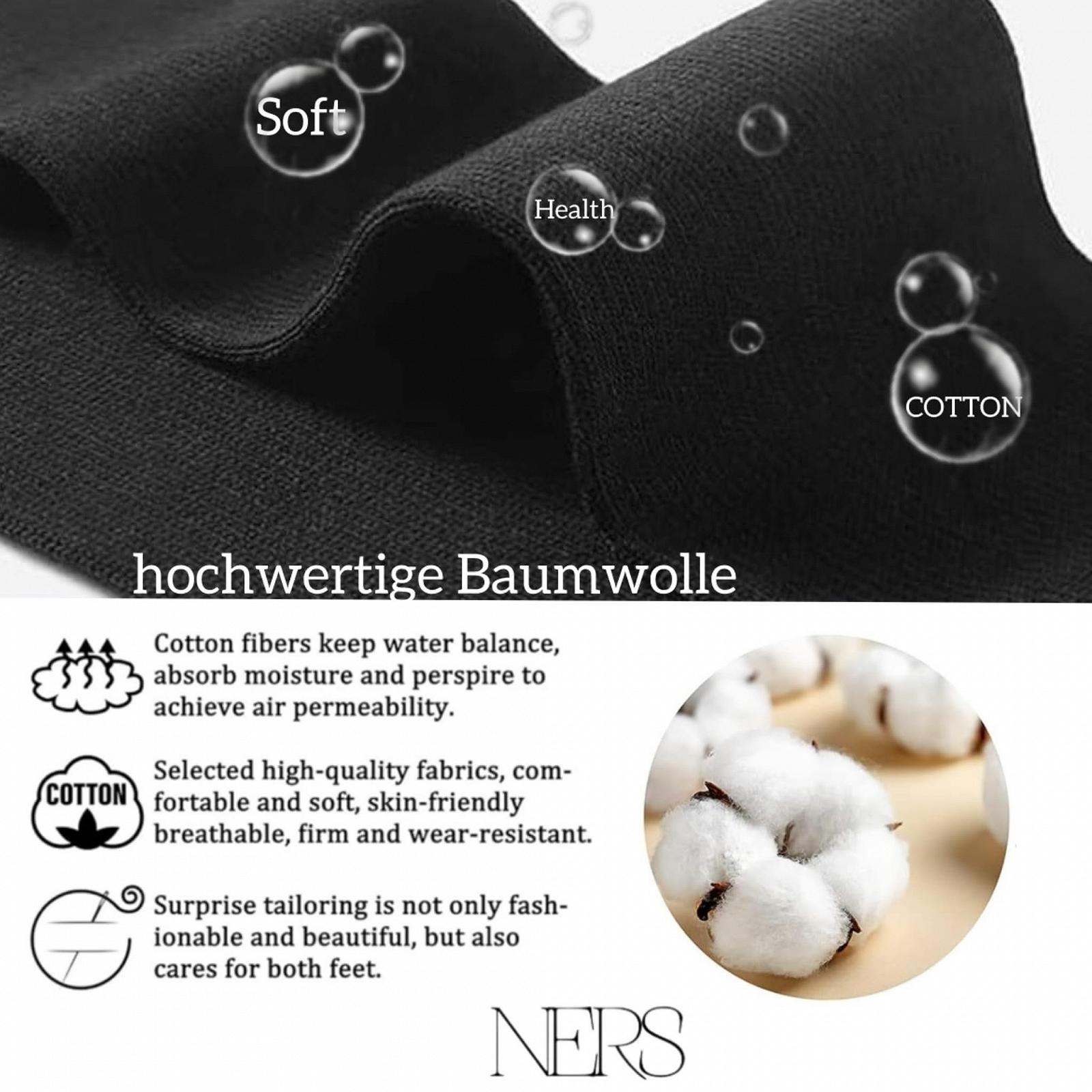 Гольфы (3-6 пар) для мужчин и женщин из высококачественного хлопка, с комфортным поясом, без шва, фото №6