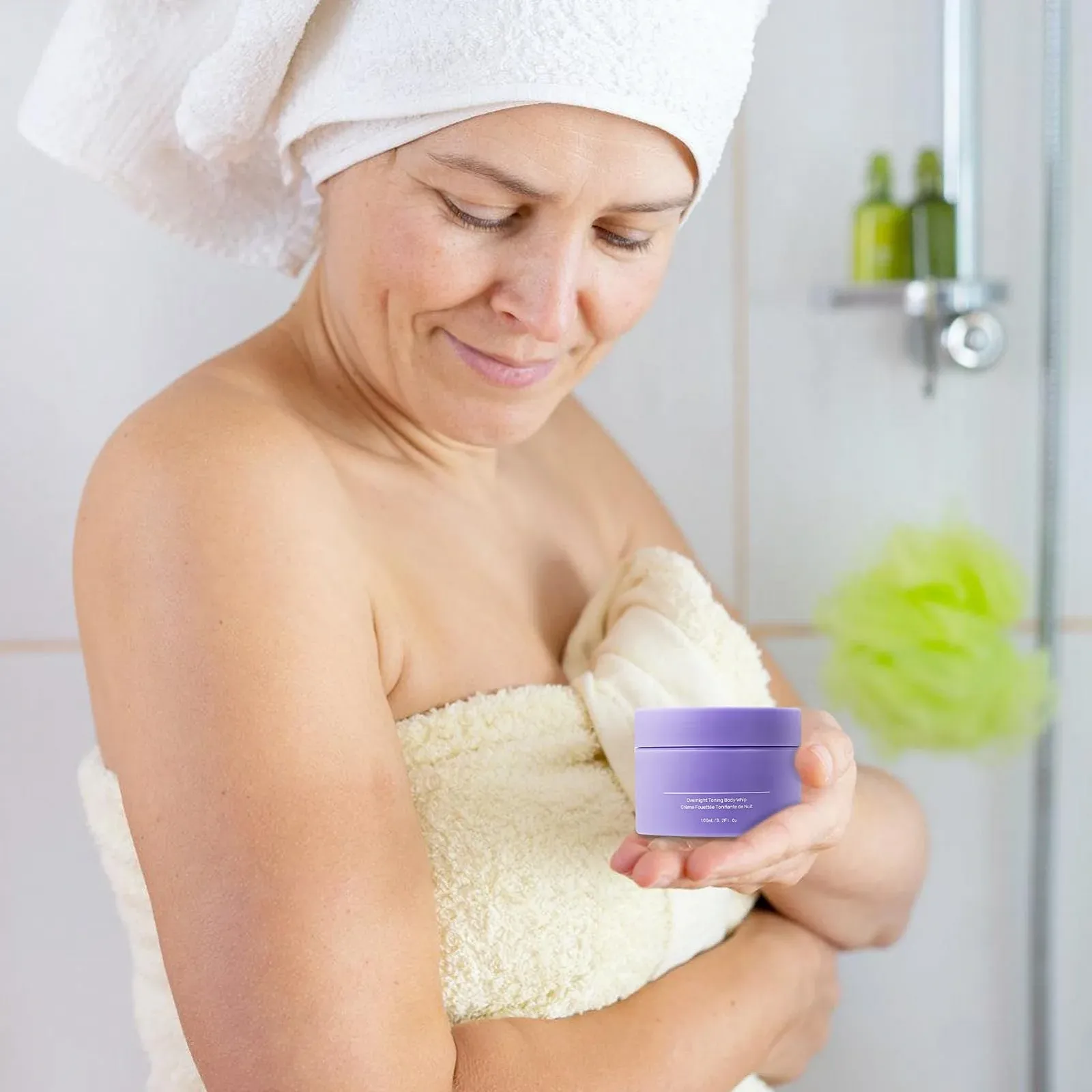 Лосьйон для підтяжки шкіри, Крем для пружності тіла, Засіб для підтяжки обвислої шкіри, Розгладжуюча основа для рук, ніг, живота, стегон, сідниць, фото №7