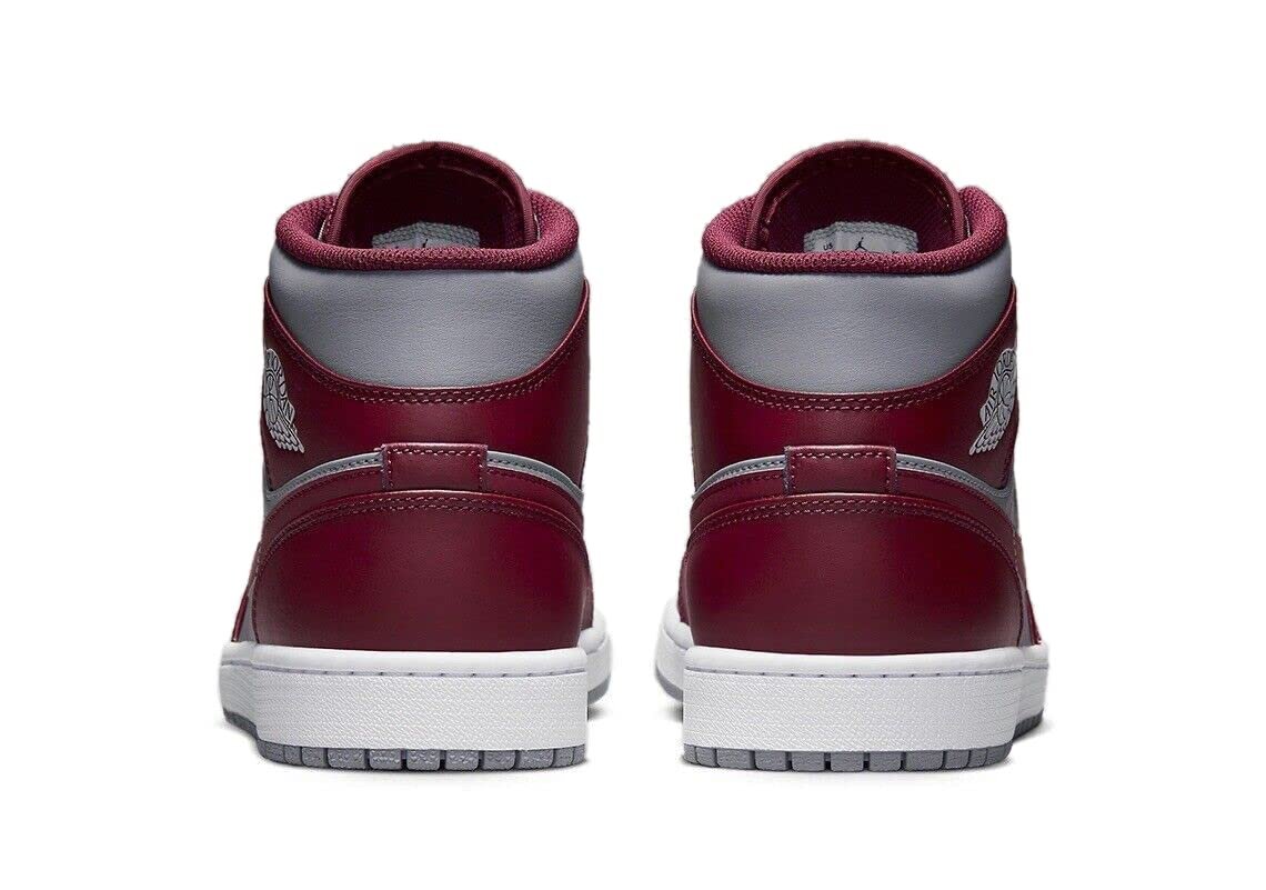 Кросівки Jordan Air 1 Mid 'Gym Red Black Toe' DQ8426-106 Розмір 44, фото №4