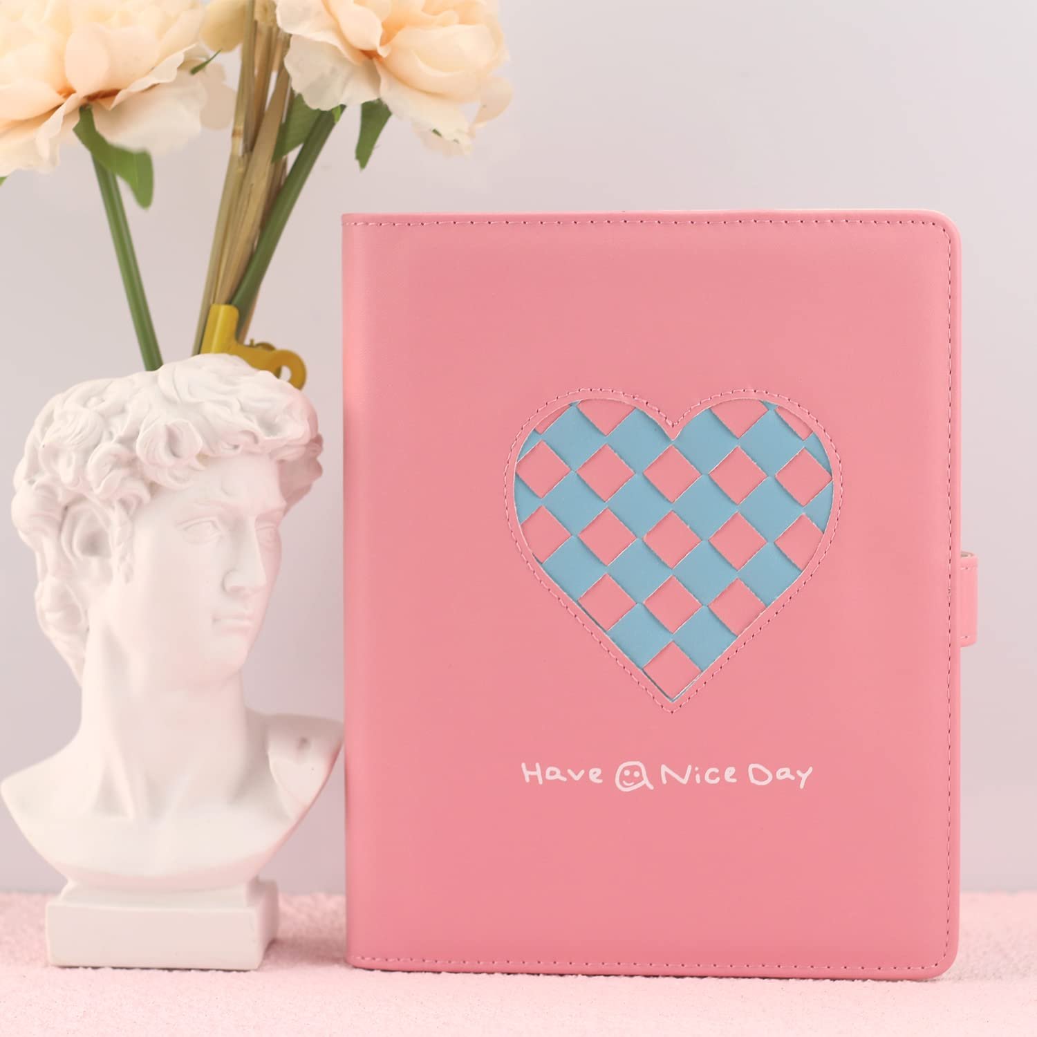 Фотоальбом Phoebe для Fujifilm Instax Mini 11/9/8/LiPlay 256 карманов 2 x 3 дюйма Темно-розовый, фото №6