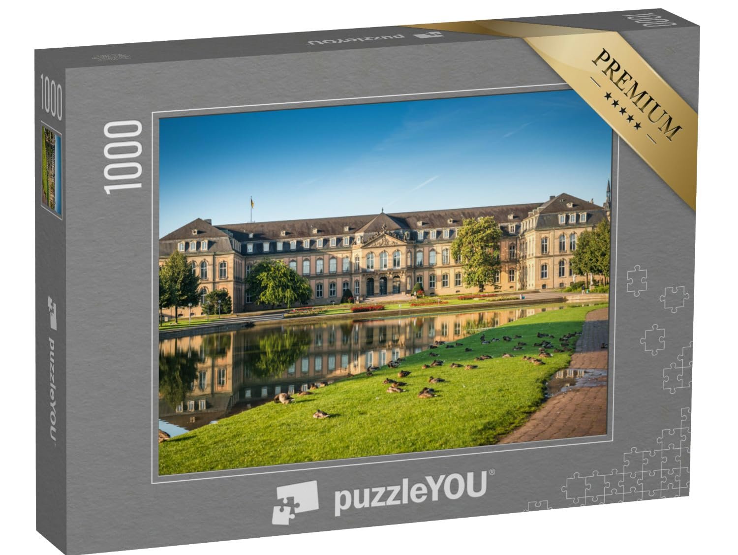 Пазл puzzleYOU Stuttgart Штутгарт, Баден-Вюртемберг, Германия 1000 деталей, фото №1 Пазл puzzleYOU Stuttgart Штутгарт, Баден-Вюртемберг, Германия 1000 деталей, фото №1