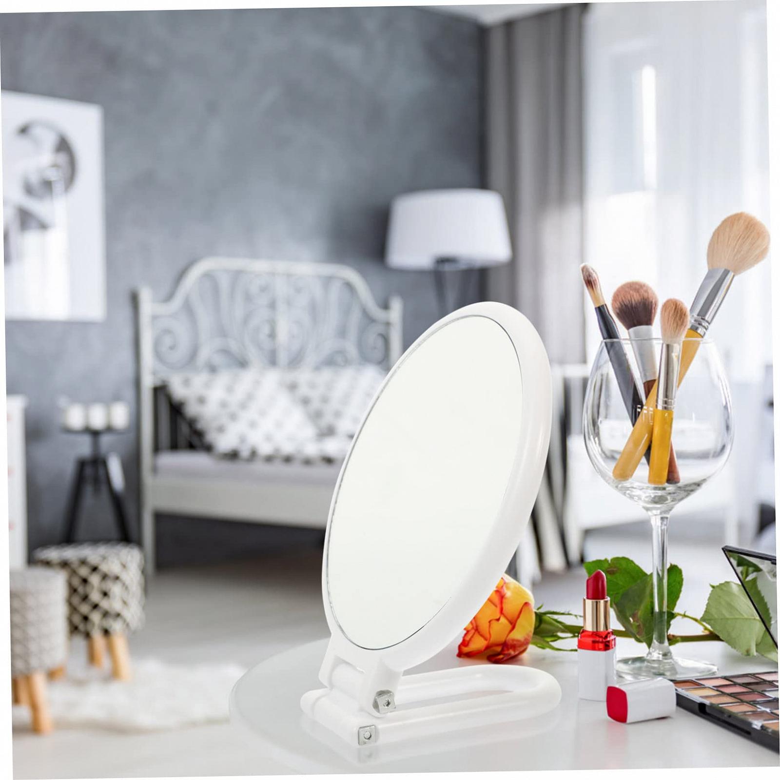 Косметическое Зеркало Angoily 2 шт. Со светом Складное, фото №2 Косметическое Зеркало Angoily 2 шт. Со светом Складное, фото №2