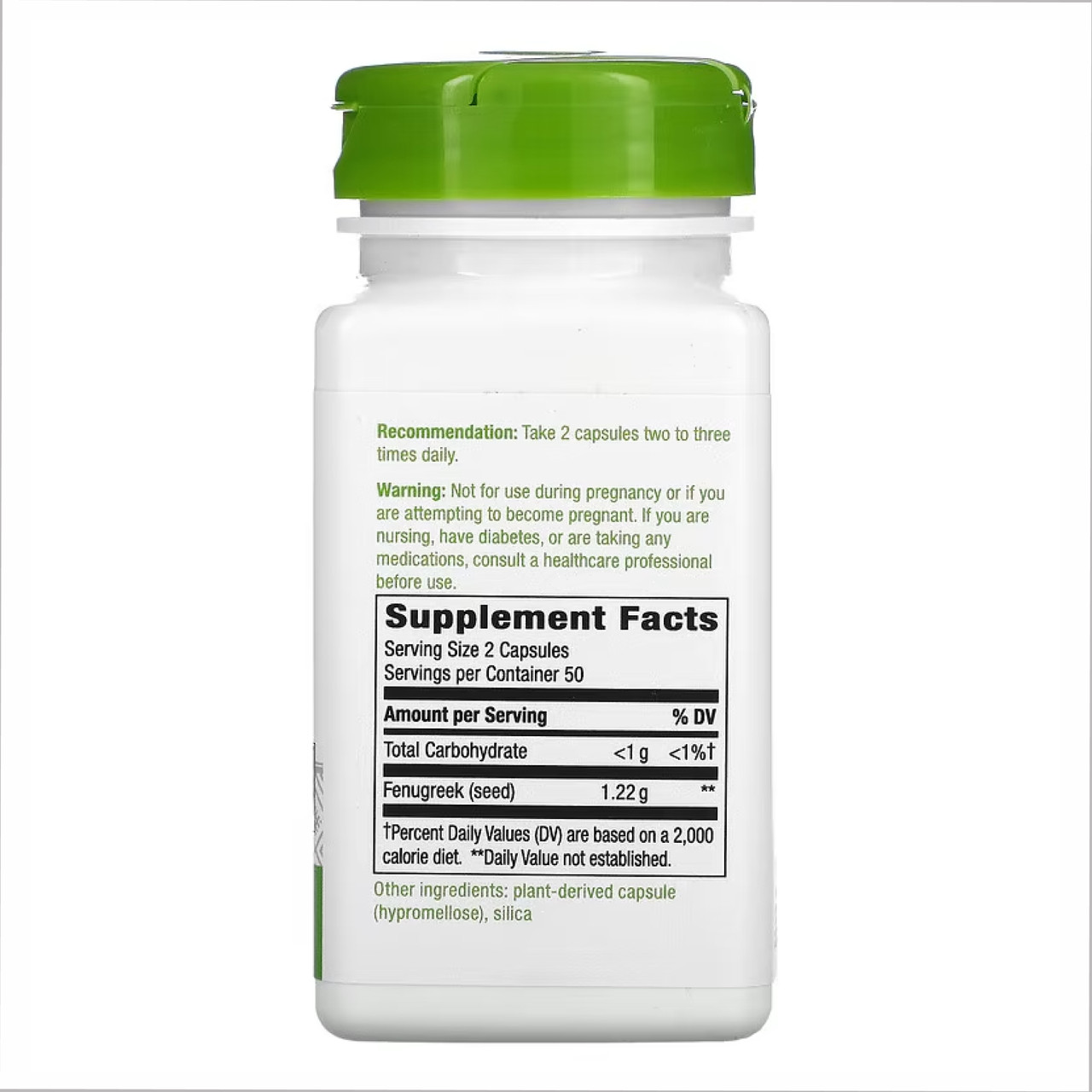 Fenugreek Seed 100 vcaps, фото №2