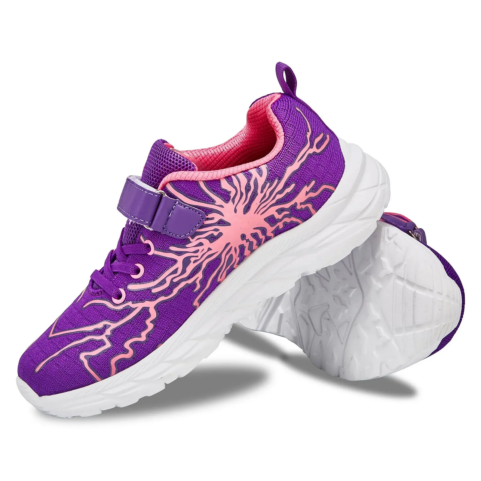 Дитячі спортивні кросівки для бігу на вулиці з застібкою, шкільні спортивні, фото №1