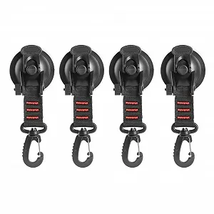 Присоска Якірна SMELEYOU, надпотужна, гак, 4 шт., для кемпінгу, спорту та активного відпочинку - Фото 1